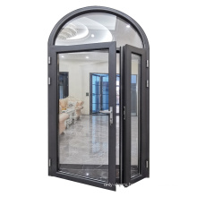 wholesale aluminum double leaf glass door